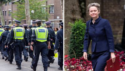 125 police officers assaulted every day, as Yvette Cooper calls record figures 'a stain on our society'