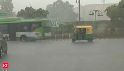 IMD issues warning as heavy rainfall continues to disrupt life across India; Check here for complete forecast - The Economic Times