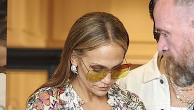 Jennifer Lopez's Floor-Length Floral Maxi Dress Is an Instant Serotonin Hit