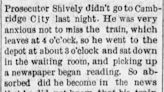 Out of Our Past: Local news of May 1883 involved drunkards, liniment and a mashed thumb