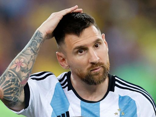 Lionel Messi se mostró desde la concentración de la selección argentina en la previa del partido contra Ecuador