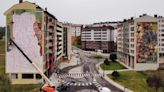 La obra de Marat Morik avanza bajo la lluvia en Villafría