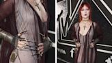 Chappell Roan Channels Her Inner Witch in Sheer Gothic Gown and Silver Chrome Nails for MTV VMAs 2024 Red Carpet