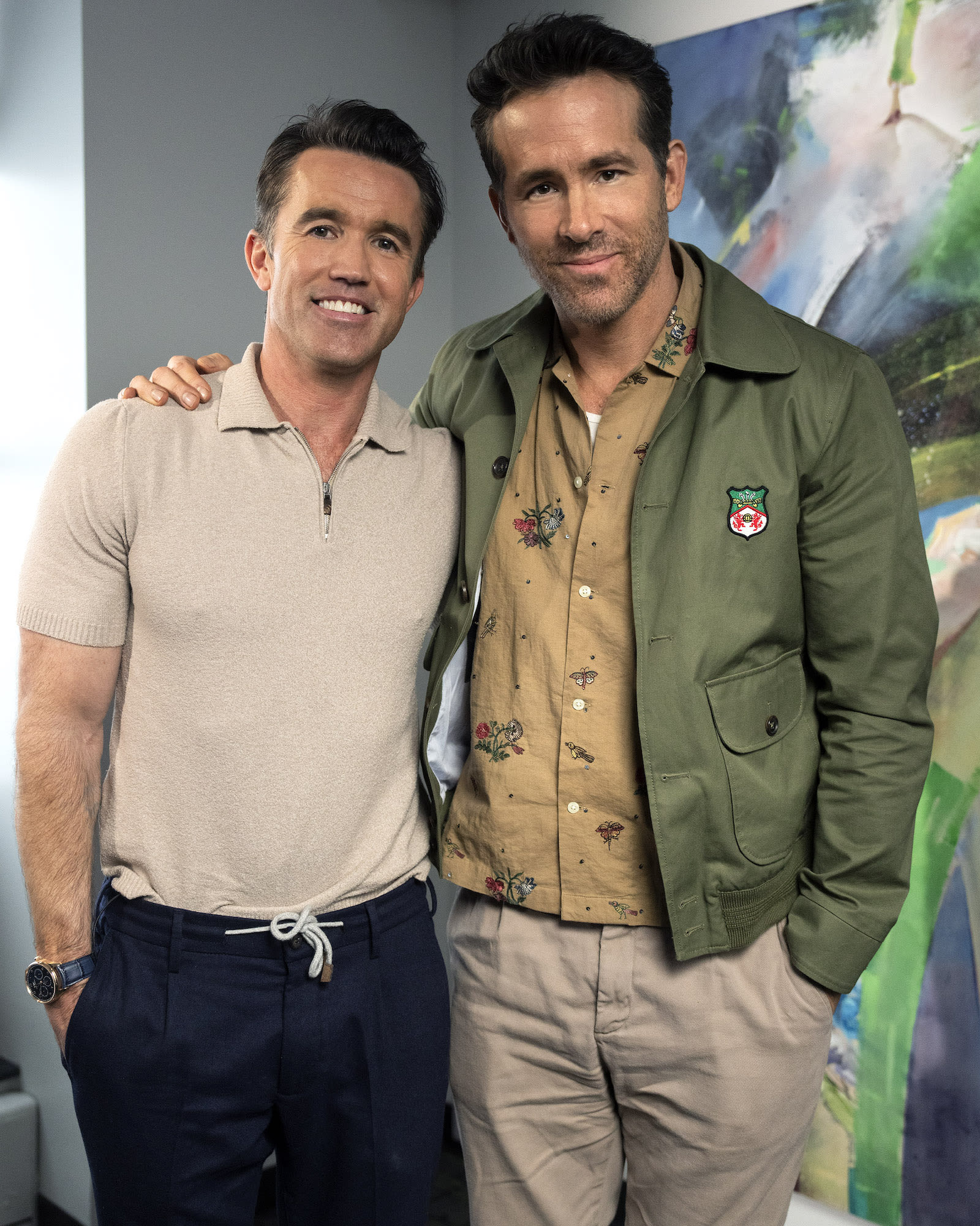 Rob McElhenney and Ryan Reynolds Joke About the ‘Stress’ Caused by Certain Wrexham Games