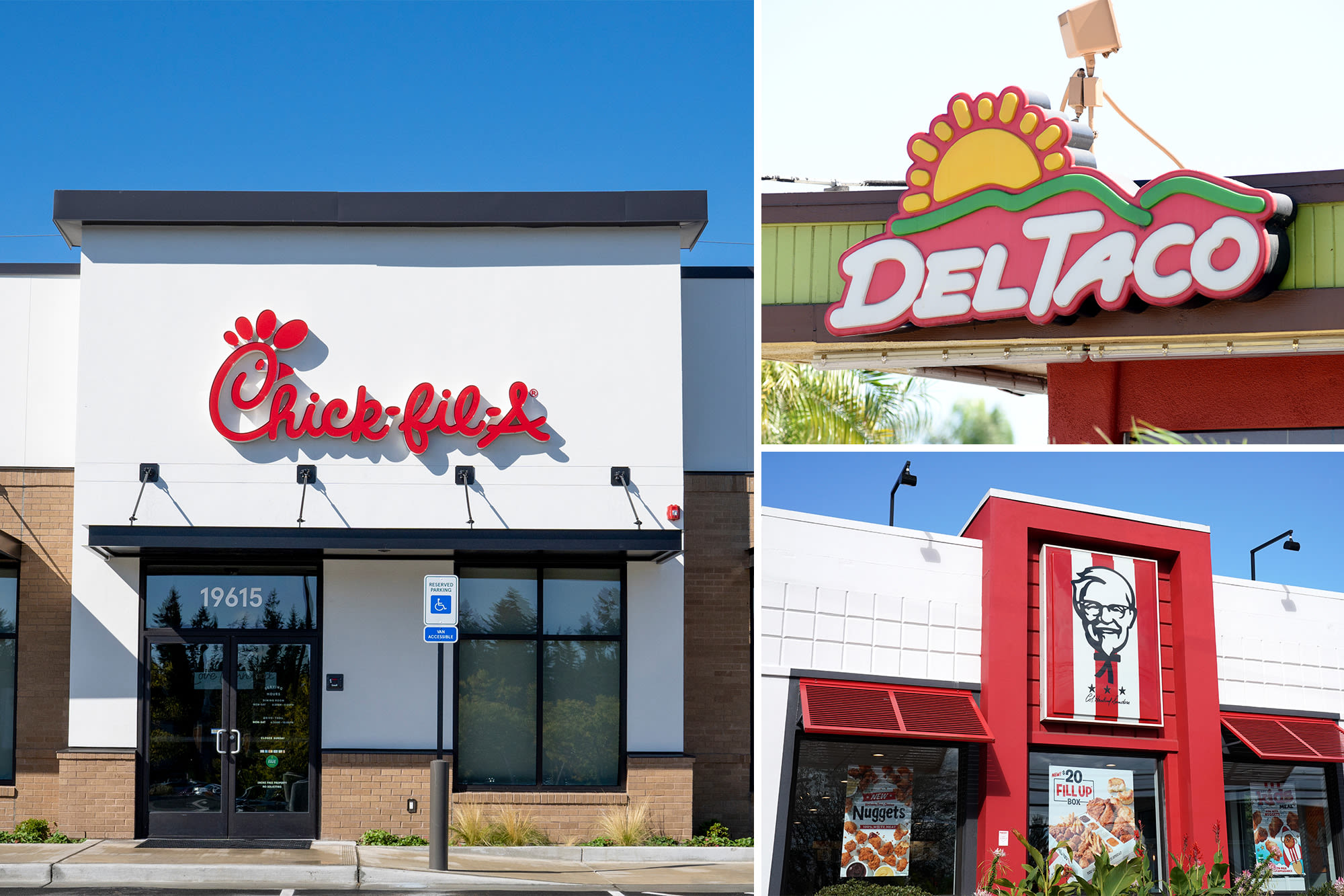 Chick-fil-A falls off perch as No. 1 fast food restaurant in US, Del Taco takes top spot