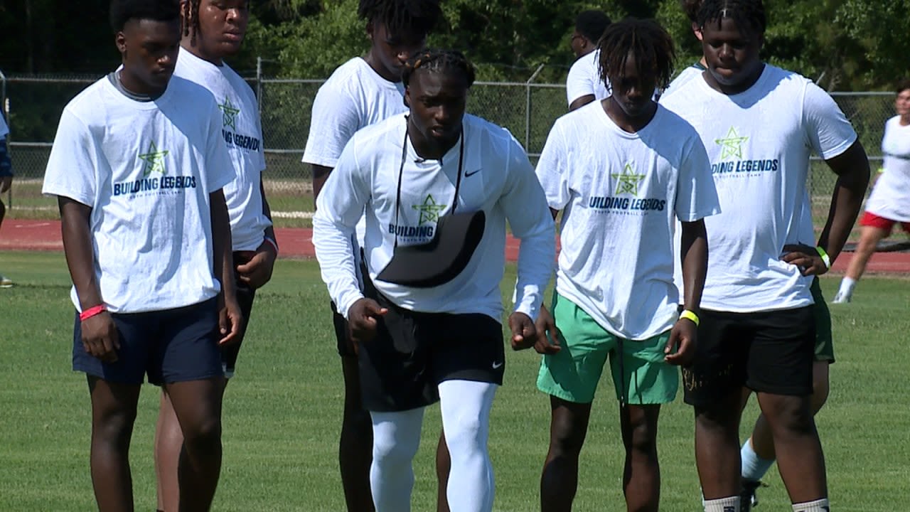 Tyjae Spears spends his 23rd birthday ‘Building Legends’ at 1st youth football camp