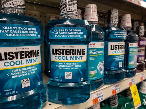 Daily use of Listerine mouthwash may increase risk of bacteria linked to cancer, study claims