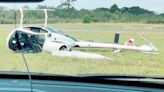 Helicopter crashes during emergency landing at Titusville airport; 2 aboard unhurt