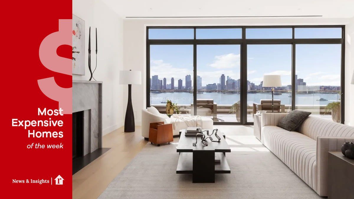 America's Most Expensive Home Is a $50M Manhattan Penthouse With Spectacular Hudson River Views