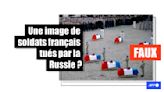 Une image de soldats français tués par l'armée russe en Ukraine ? C'est faux