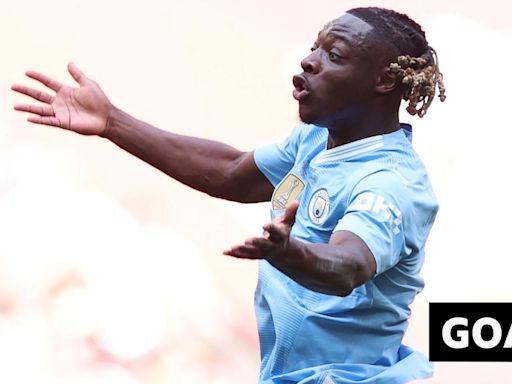 FA Cup final: Jeremy Doku scores for Man City to set up nervy finish