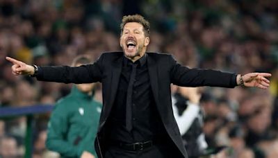 Diego Simeone fija el último objetivo del Atlético de Madrid