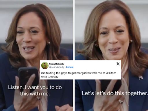 Kamala Harris's Phone Call With Tim Walz Has Turned Into A Hilarious Meme