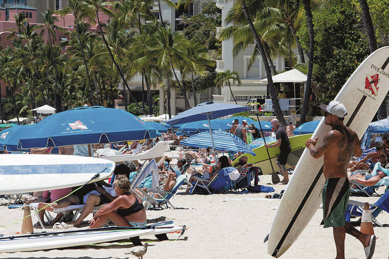 Lingering softness in arrivals to Hawaii threatens summer season | Honolulu Star-Advertiser
