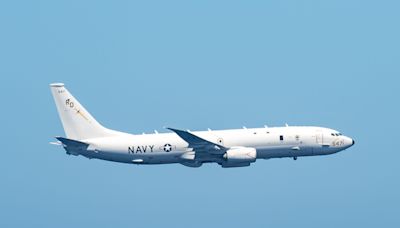 US spy plane flies through the Taiwan Strait days after German warships angered China by sailing through