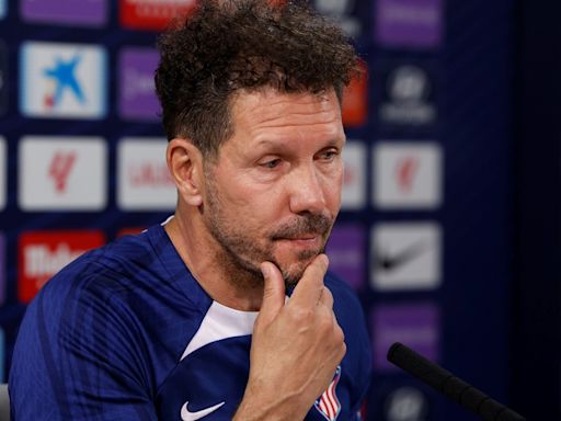 Diego Simeone se rindió a los pies del Real Madrid