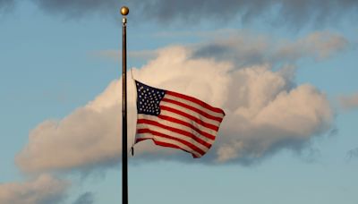 Why flags are at half-staff in six states today, this weekend