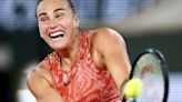 Sabalenka mows down teenager Andreeva in French Open first round