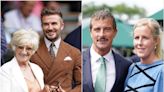 Who is in the Royal Box on the third day of Wimbledon?