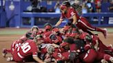 Oklahoma vs Texas in Game 2 of the NCAA softball WCWS championship series: See top photos