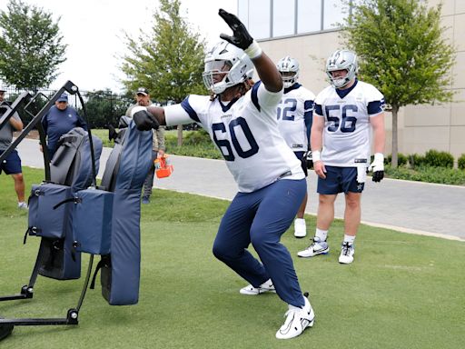 The Cowboys' left tackle options begin with Tyler Guyton, but could include plans B and C