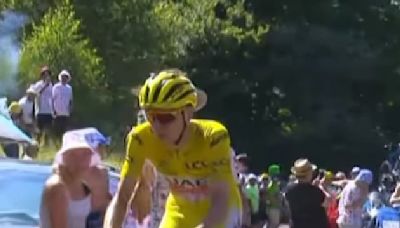 Tour de France 2024: après les chips, Pogacar attaqué... par une tong