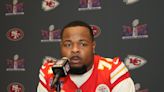 Chiefs’ Jawaan Taylor took to social media to clear up confusion about family death