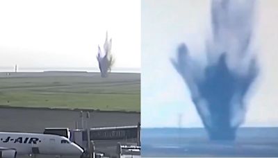 Video: Bomb Explodes At Japan Miyazaki Airport Planted By US; World War II Horror Continues