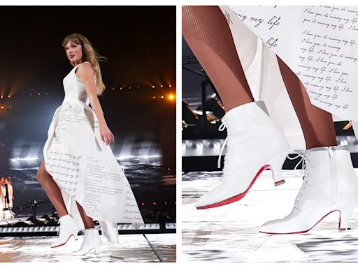 Taylor Swift’s Must-See Shoe Moment Onstage at the Eras Tour in Paris + New Christian Louboutins