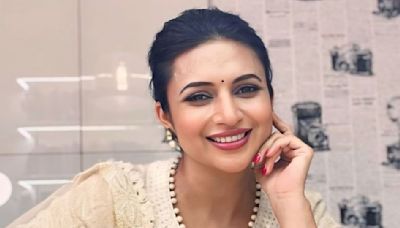 Divyanka Tripathi channels begum-like grace in Heeramandi-inspired look; Watch