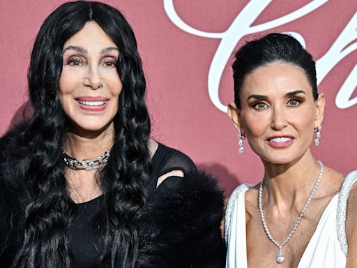 En fotos: del cariñoso encuentro de Cher y Demi Moore a los osados looks de Heidi Klum y su hija Leni