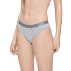 Calvin Klein Ultimate Thong 棉質寬腰帶 女內褲 丁字褲/CK內褲-灰色