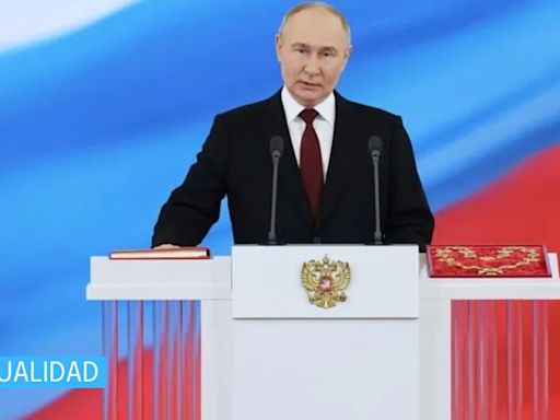 Vladímir Putin asume su quinto mandato presidencial