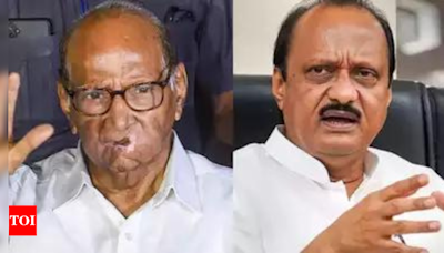 'Pawar vs Pawar': SC issues notices to Ajit Pawar, 40 MLAs on Sharad Pawar group's plea | India News - Times of India