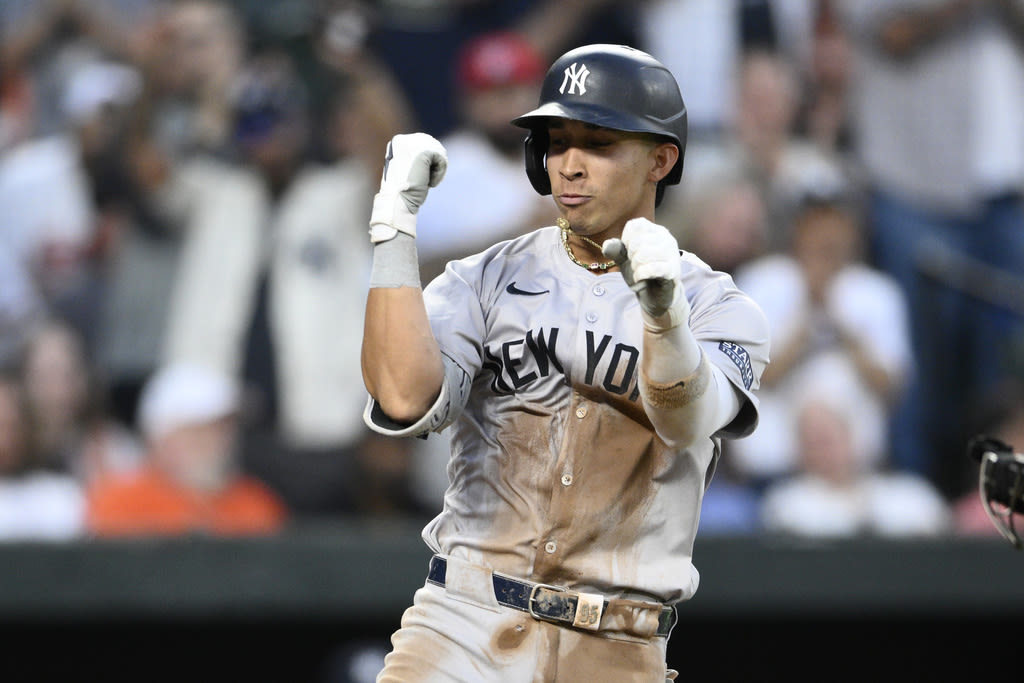 Oswaldo Cabrera corners Corbin Burnes as Luis Gil outduels Orioles’ ace in Yankees win