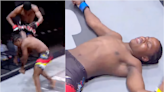 Video: Watch movie-like knockout in South Africa when fighter lands knee while pogoing on one leg