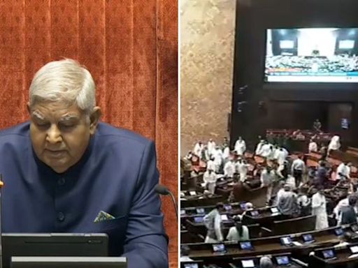 Rajya Sabha Chairman Jagdeep Dhankar Slams Opposition Walkout As Constitutional Insult