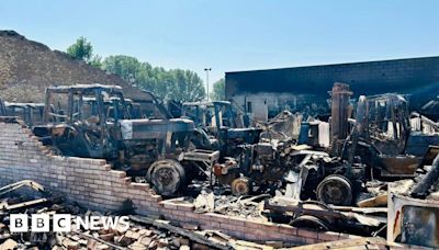 Mildenhall Stadium pictures show aftermath of major fire