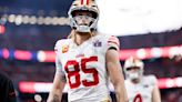 George Kittle on track for training camp after core muscle surgery