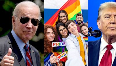 LGBTQ+ people are far better off under Joe Biden than Donald Trump, HRC report shows (exclusive)