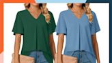 This Newly Released $27 Chiffon Blouse Is Already a Top-Seller at Amazon, and It Comes in 28 Colors