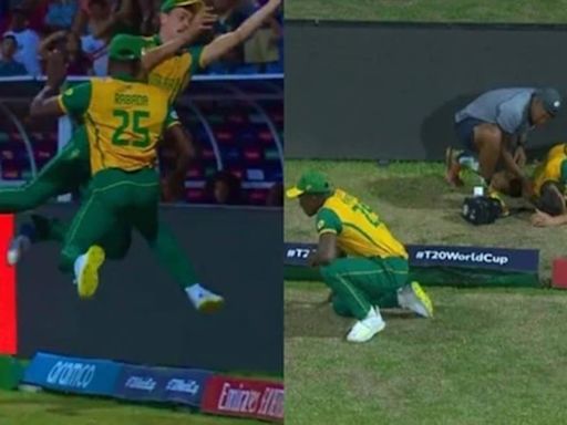 WATCH | Marco Jansen-Kagiso Rabada's NASTY Collision is SCARY!