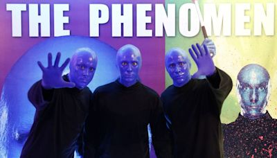 Blue Man Group llena de color y futurismo el Teatro Telcel
