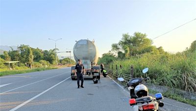 快訊／台9線全裸男屍破頭亡 槽車輪下有血跡！運將遭帶回調查