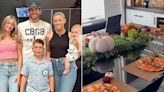 Tarek and Heather Rae El Moussa Celebrate a Blended Family Thanksgiving with All 3 Kids