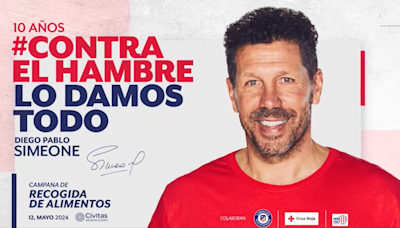 Simeone, 10 años de lucha contra el hambre