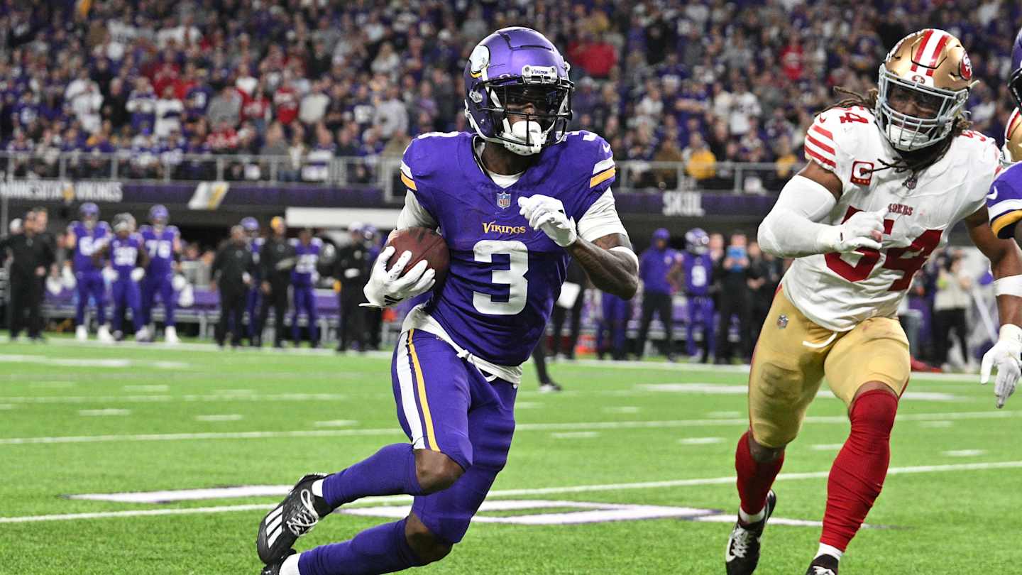 Final Vikings injury report: Addison ruled out vs. 49ers, three questionable