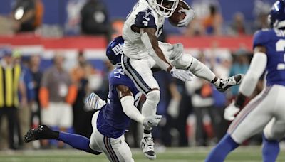 Receiver Cooks out for Cowboys against Steelers, joining injured starters Parsons and Lawrence