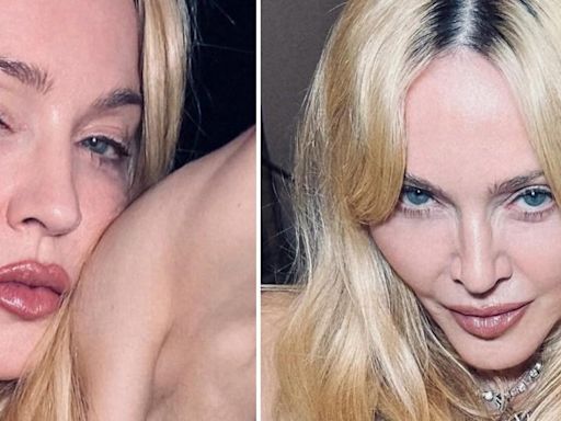 Madonna, 65, poses topless in raunchiest picture yet