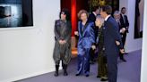 La reina Sofía, acompañada de Irene de Grecia, en los Premios BMW de Pintura en Madrid
